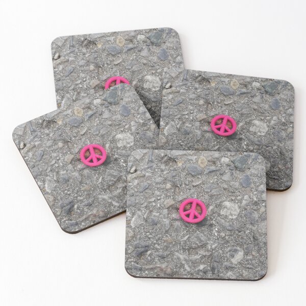Item preview, Pink Peace Symbol - Peace Sign designed and sold by PurplePea319.