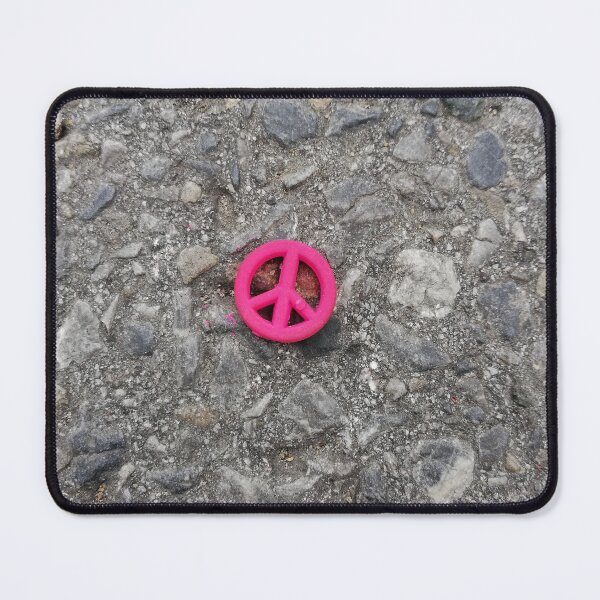 Item preview, Pink Peace Symbol - Peace Sign designed and sold by PurplePea319.