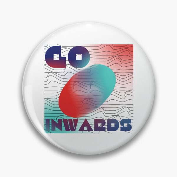 Item preview, Go inward white designed and sold by kayadmu.