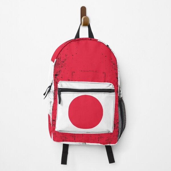Item preview, Japan Backpack - Travel Souvenir - Japanese Flag - Tourist designed and sold by GodsFlagFandom.