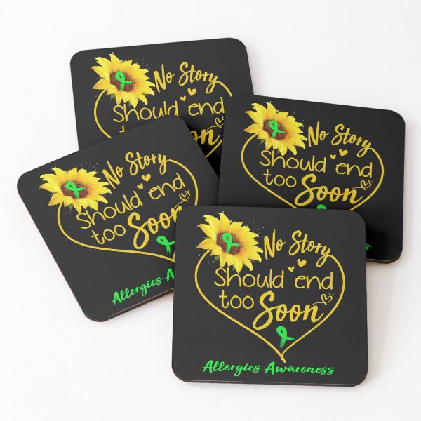 Item preview, Allergies Awareness No Story Should End Too Soon designed and sold by KirstybShop.