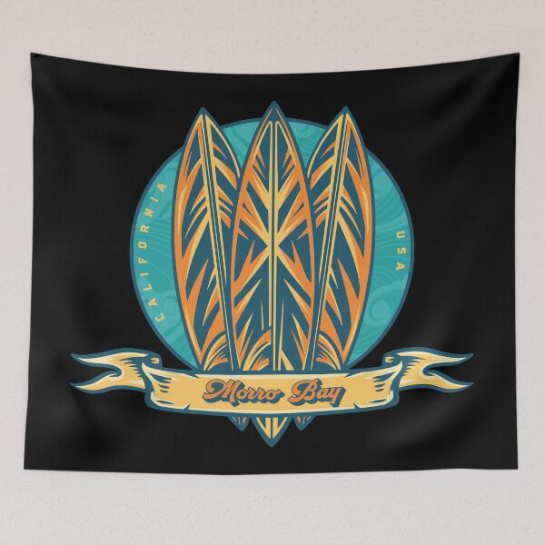 Item preview, Morro Bay Surf Banner designed and sold by LanikaiBeach.