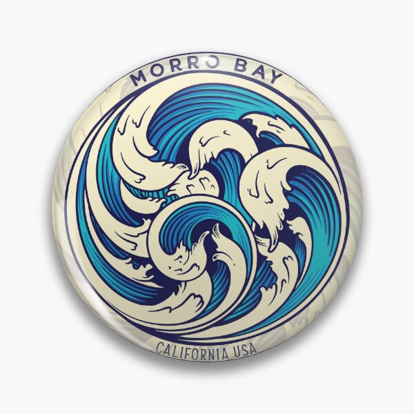 Item preview, Morro Bay Waves designed and sold by LanikaiBeach.
