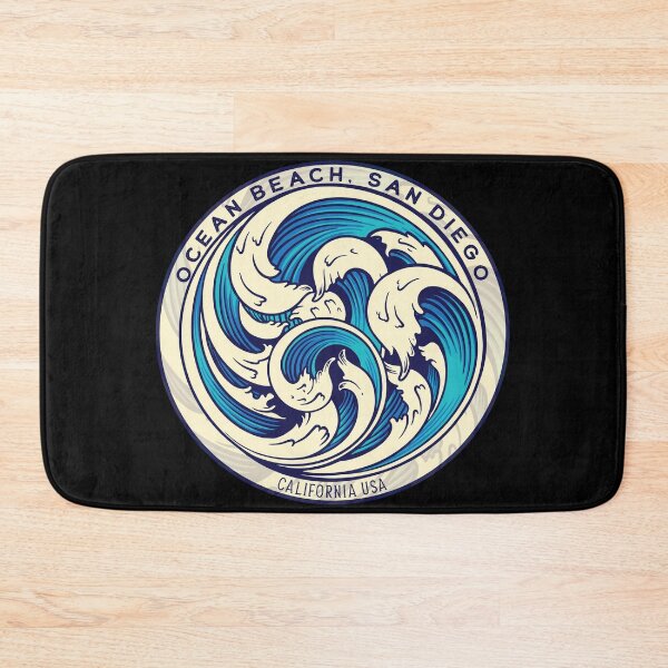Item preview, Ocean Beach San Diego Waves designed and sold by LanikaiBeach.