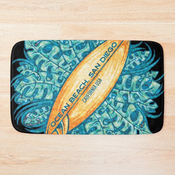 Item preview, Ocean Beach San Diego Tropical designed and sold by LanikaiBeach.