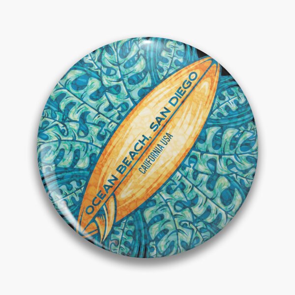 Item preview, Ocean Beach San Diego Tropical designed and sold by LanikaiBeach.