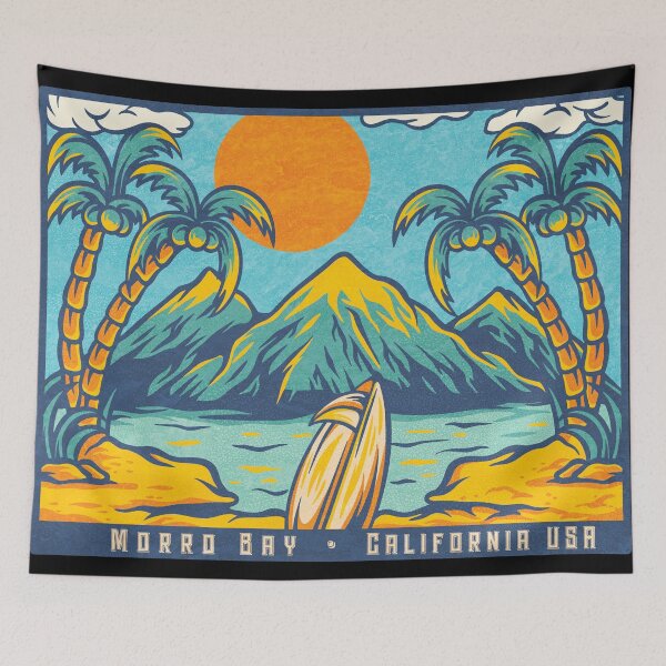 Item preview, Morro Bay Palm Mountains designed and sold by LanikaiBeach.