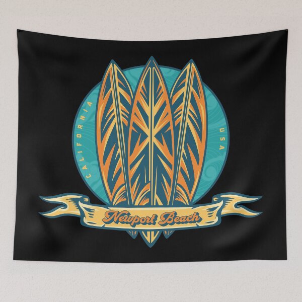 Item preview, Newport Beach Surf Banner designed and sold by LanikaiBeach.