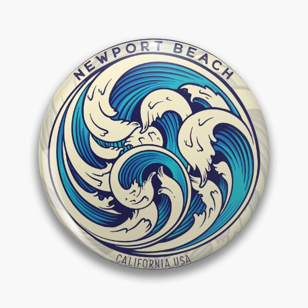 Item preview, Newport Beach Waves designed and sold by LanikaiBeach.