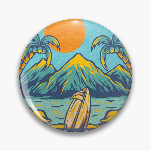 Item preview, Newport Beach Palm Mountains designed and sold by LanikaiBeach.