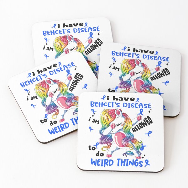 Item preview, Behcet's Disease Awareness Funny I have Behcet's Disease i'm allowed to do Weird Things! designed and sold by JanetShop809.