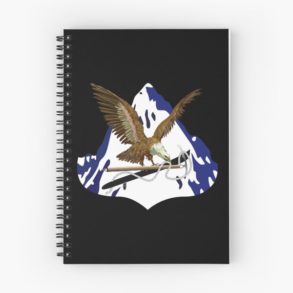 Item preview, Eagle with Mountaineering Equipment designed and sold by Military Insignia Products.