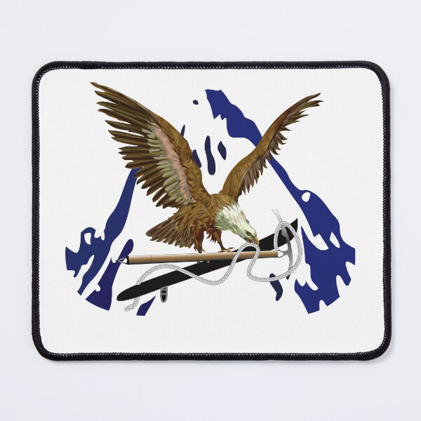 Item preview, Eagle with Mountaineering Equipment designed and sold by Military Insignia Products.