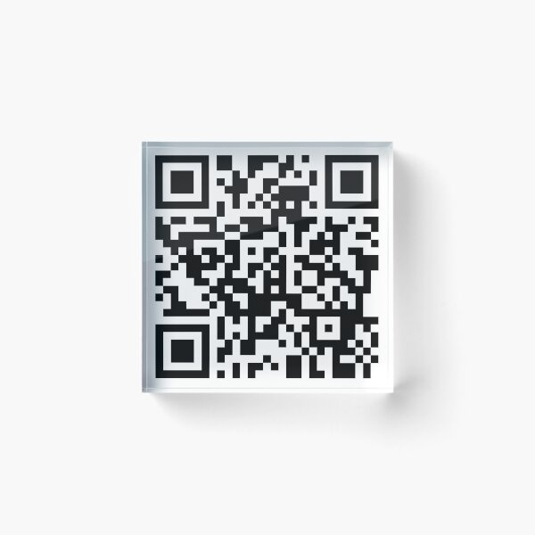 Artikelvorschau, Rick Roll: QR-Code entworfen und verkauft von Akihiko Daisuka.