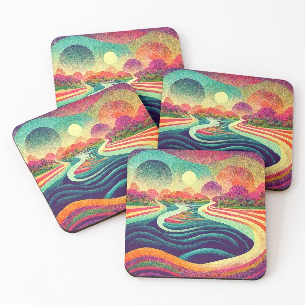 Item preview, Psychedelic River of Dreams #1 designed and sold by bootzykat.