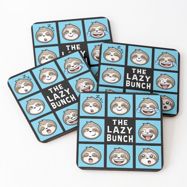 Item preview, THE LAZY BUNCH Funny Sloth  designed and sold by pablomendoza.