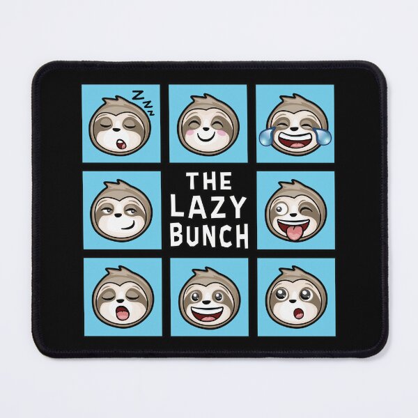 Item preview, THE LAZY BUNCH Funny Sloth designed and sold by pablomendoza.
