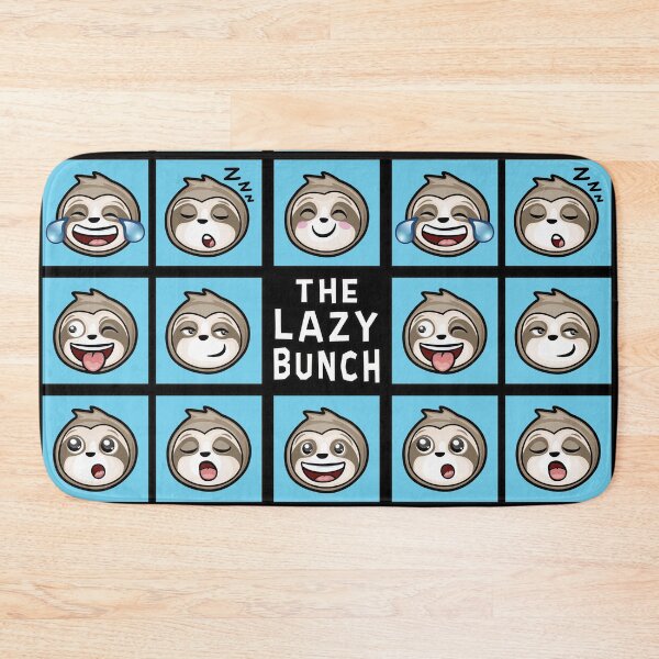 Item preview, THE LAZY BUNCH Funny Sloth designed and sold by pablomendoza.