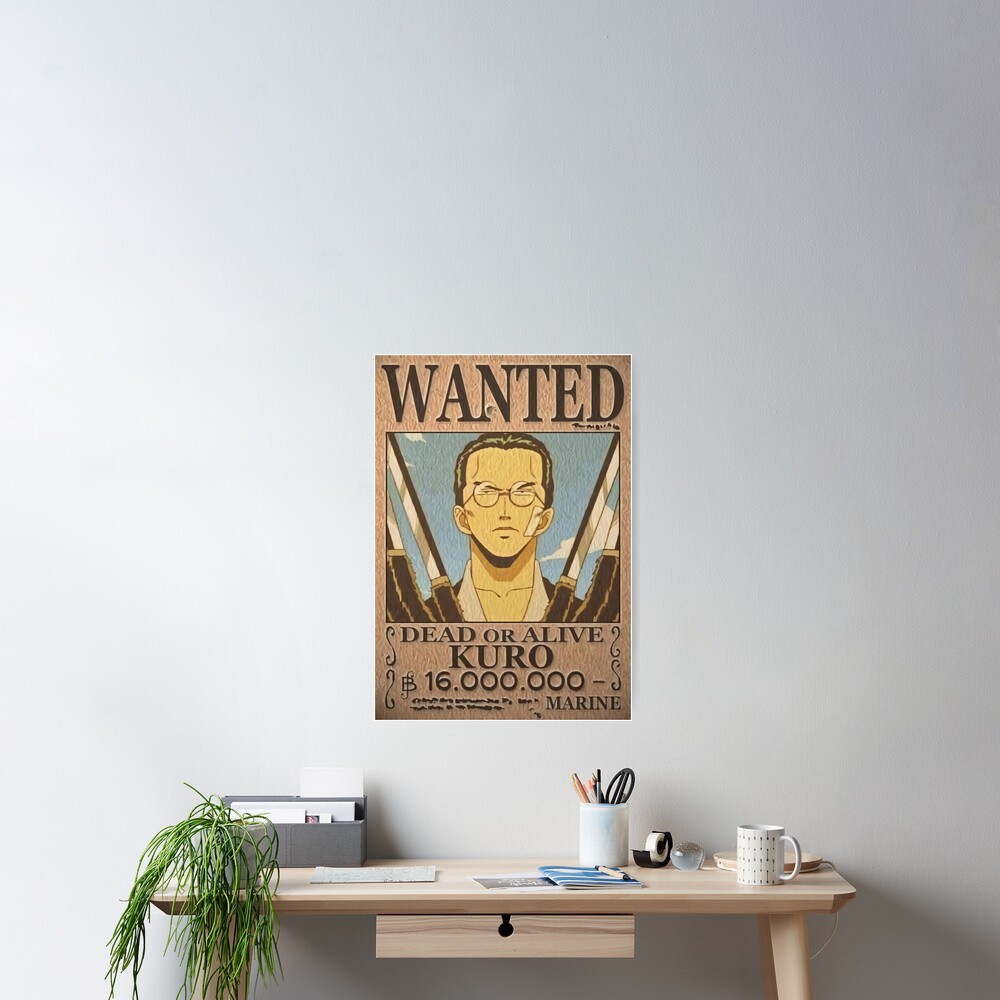 "WANTED KURO" Poster For Sale By Francebarbar | Redbubble