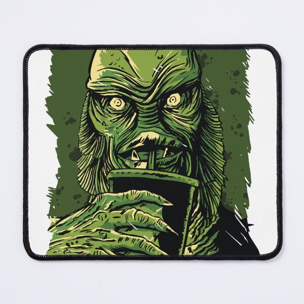Item preview, Green water monster with soft drink designed and sold by Rob-Son.