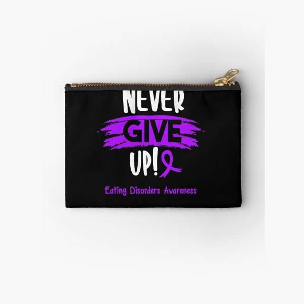 Item preview, Eating Disorders Warrior - Eating Disorders Awareness - Never Give Up! designed and sold by Robbsyn.