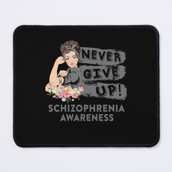 Item preview, Schizophrenia Warrior - Never Give Up! - Support Schizophrenia Warrior Gifts designed and sold by whlrcheryl.