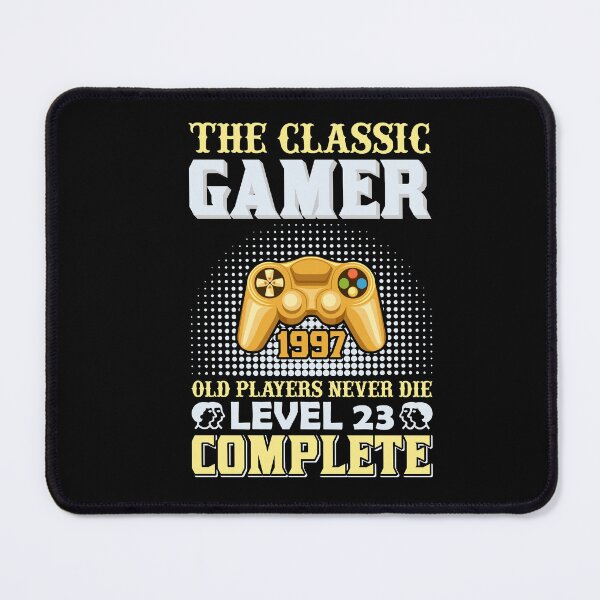 Item preview, The classic gamer Old players never die, Simple Tee Shirts for Gamers USA designed and sold by Sunnyhova.