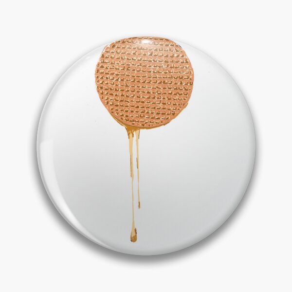 Item preview, Warm Stroopwafel cookie with dripping syrup designed and sold by Theokotos.