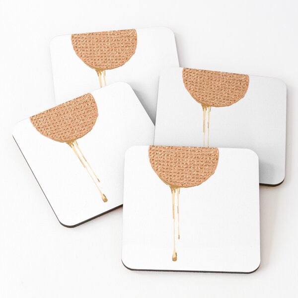 Item preview, Warm Stroopwafel cookie with dripping syrup designed and sold by Theokotos.