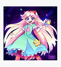 Star Butterfly Photographic Print