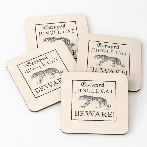 Item preview, Escaped Jungle Cat! designed and sold by ArtSkeleton.