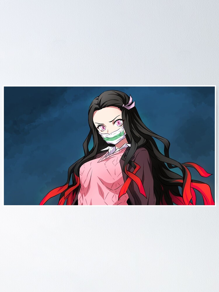 Demon Slayer Nezuko Kamado Poster For Sale By Namelessclothes Redbubble 1231