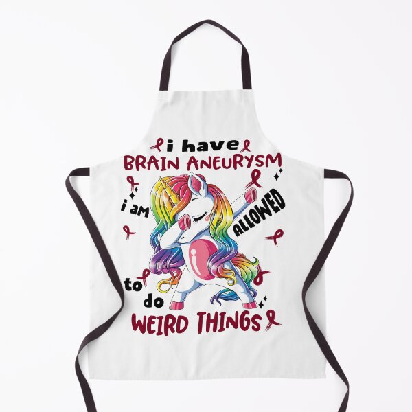Item preview, Brain Aneurysm Awareness Funny I have Brain Aneurysm i'm allowed to do Weird Things! designed and sold by JanetShop809.