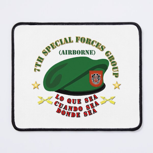 Item preview, Emblem - SOF - 7th SFG Beret - Spanish designed and sold by Military Insignia Products.