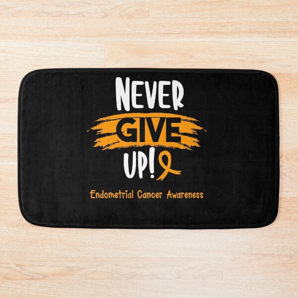 Item preview, Endometrial Cancer Warrior - Endometrial Cancer Awareness - Never Give Up! designed and sold by Robbsyn.