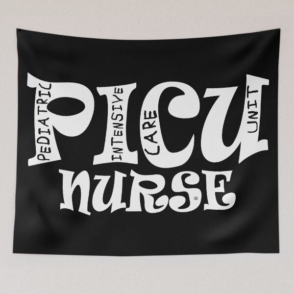 Item preview, RN PICU Pediatric Intensive Care Unit designed and sold by jeturnbill.