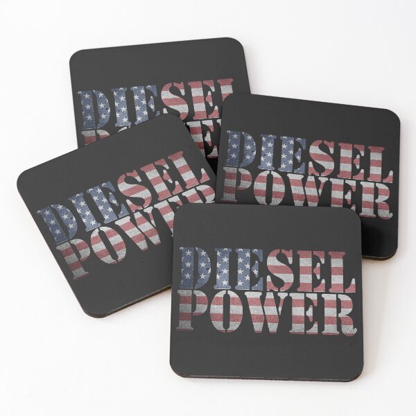 Item preview, Diesel Power American Flag Truck Mechanic designed and sold by GunillaBlau.