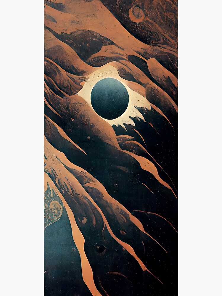 Disover Solar Eclipse Premium Matte Vertical Poster