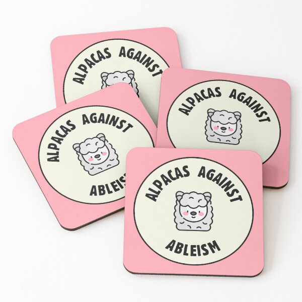 Item preview, Alpacas Against Ableism - Anti Ableist designed and sold by Picket Club.