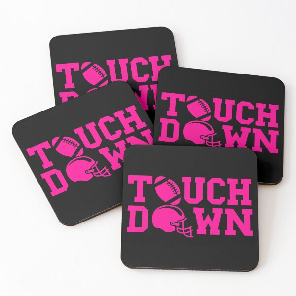 Item preview, pink american football touchdown sports designed and sold by Gossip Rag.