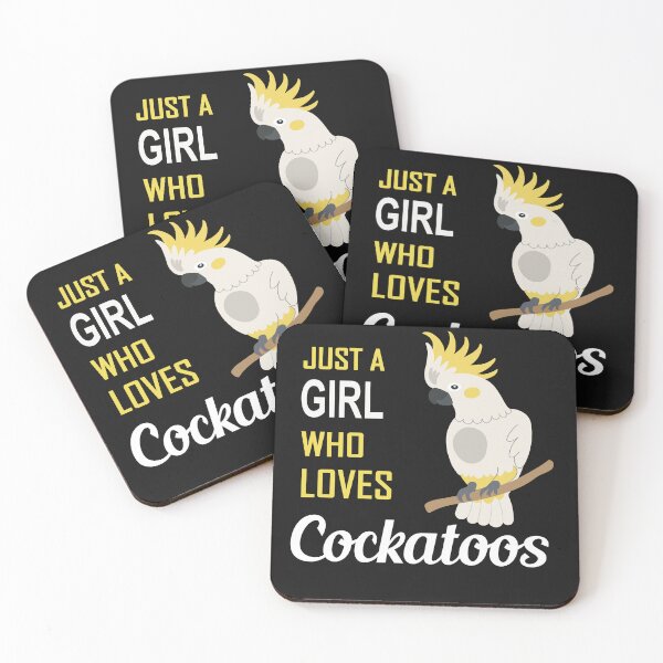 Item preview, Just A Girl Who Loves Cockatoos designed and sold by SheIsAQueen.