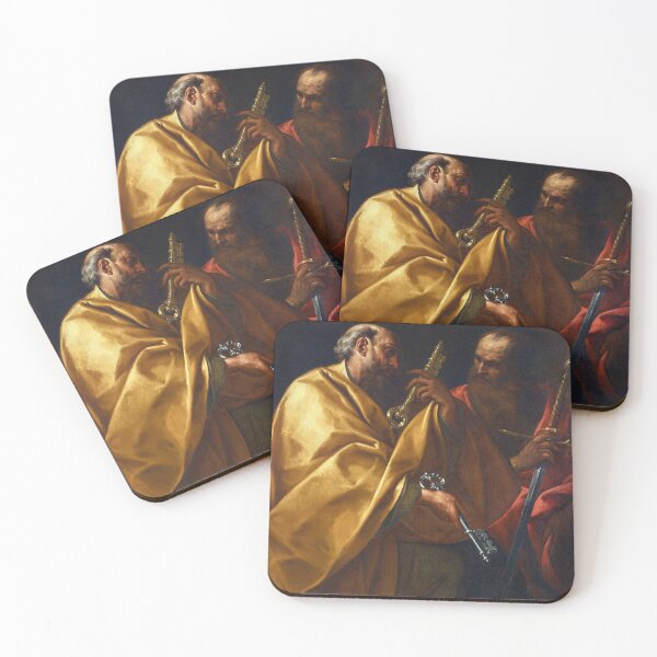 Item preview, Saints Peter and Paul | Giovan Battista Crespi | 1628 Renaissance Gospel Biblical Art designed and sold by CJET.
