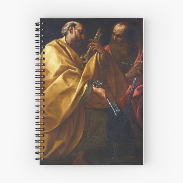 Item preview, Saints Peter and Paul | Giovan Battista Crespi | 1628 Renaissance Gospel Biblical Art designed and sold by CJET.
