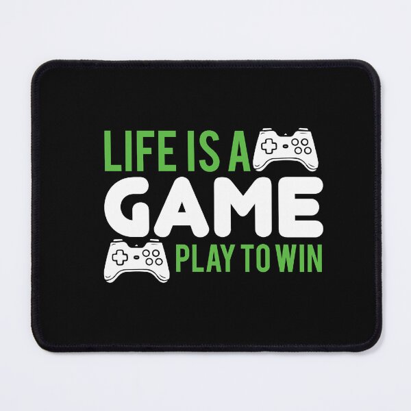 Item preview, Life is a game play to win Simple T Shirt for Gamer Redbubble designed and sold by Sunnyhova.