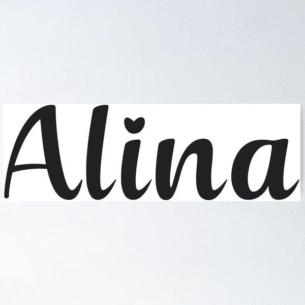 "Alina" Poster for Sale by 99Posters | Redbubble