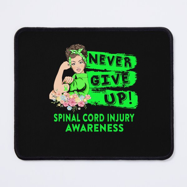 Item preview, Spinal Cord Injury Warrior - Never Give Up! - Support Spinal Cord Injury Warrior Gifts designed and sold by whlrcheryl.
