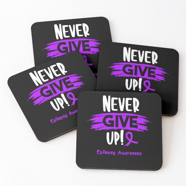 Item preview, Epilepsy Warrior - Epilepsy Awareness - Never Give Up! designed and sold by Robbsyn.