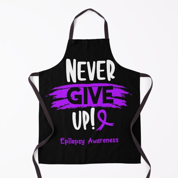Item preview, Epilepsy Warrior - Epilepsy Awareness - Never Give Up! designed and sold by Robbsyn.