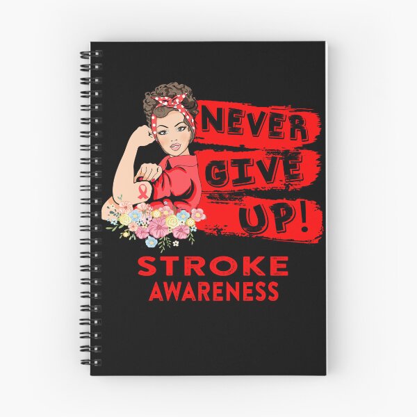 Item preview, Stroke Warrior - Never Give Up! - Support Stroke Warrior Gifts designed and sold by whlrcheryl.