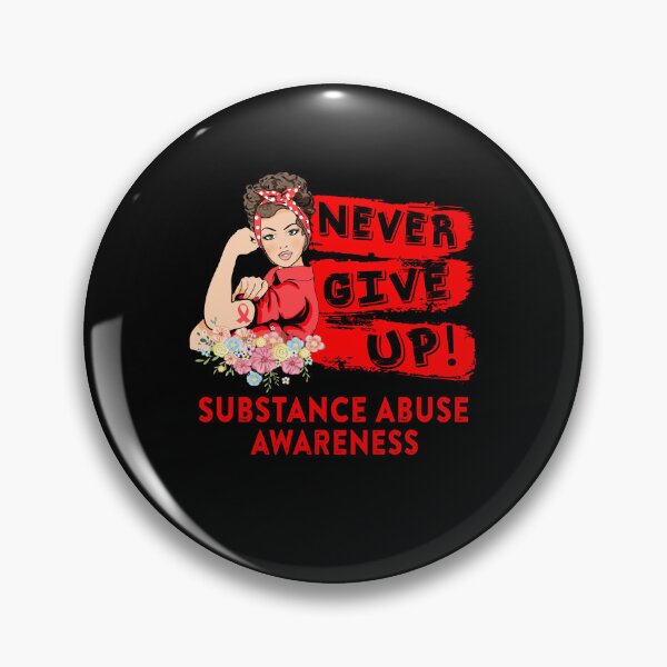 Item preview, Substance Abuse Warrior - Never Give Up! - Support Substance Abuse Warrior Gifts designed and sold by whlrcheryl.